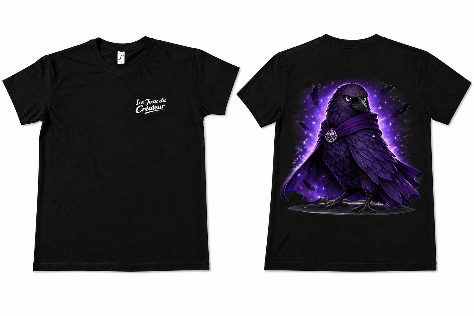 T-Shirt Manon le corbeau version 2