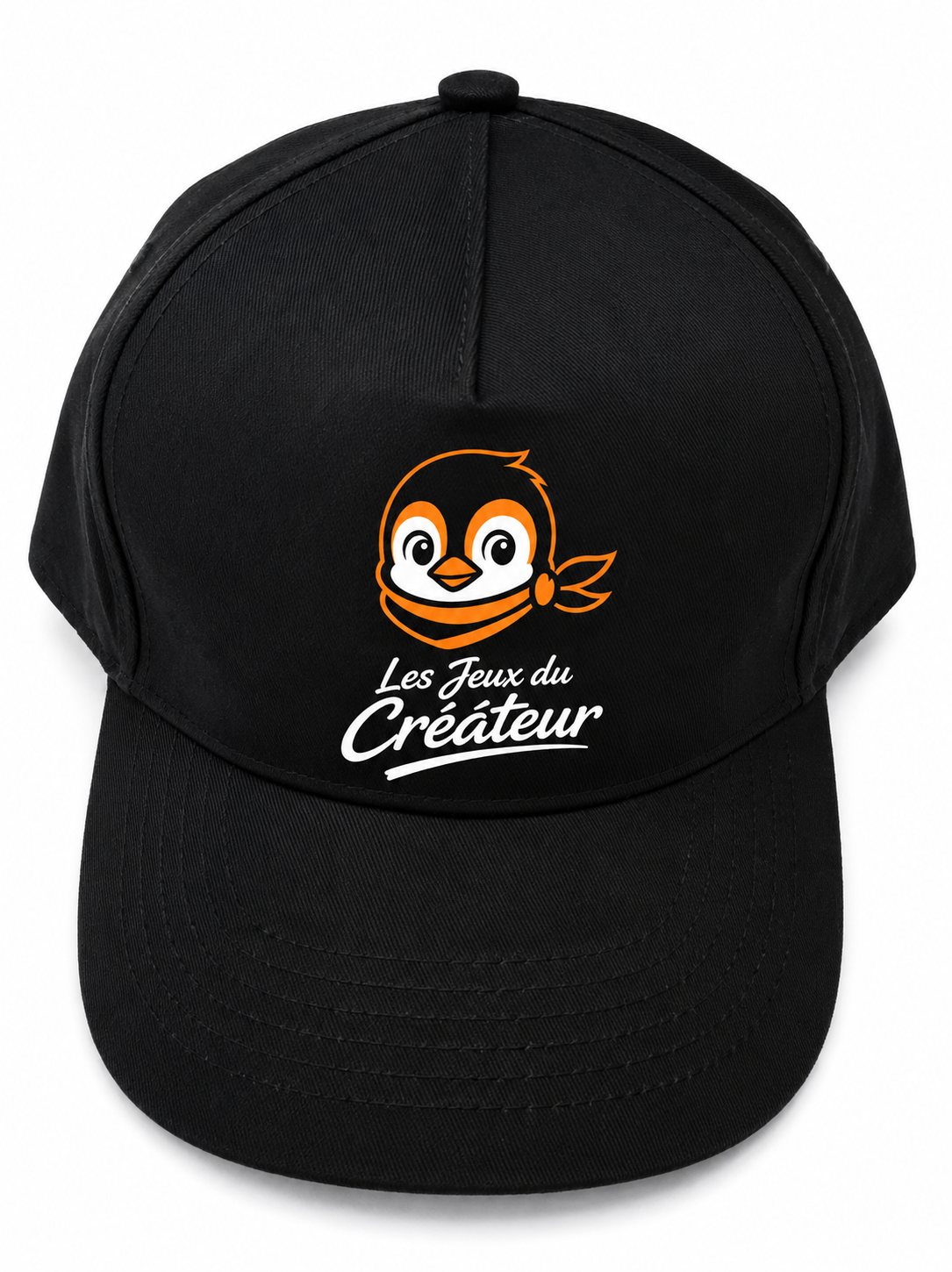 Casquette David Le pingouin Orange