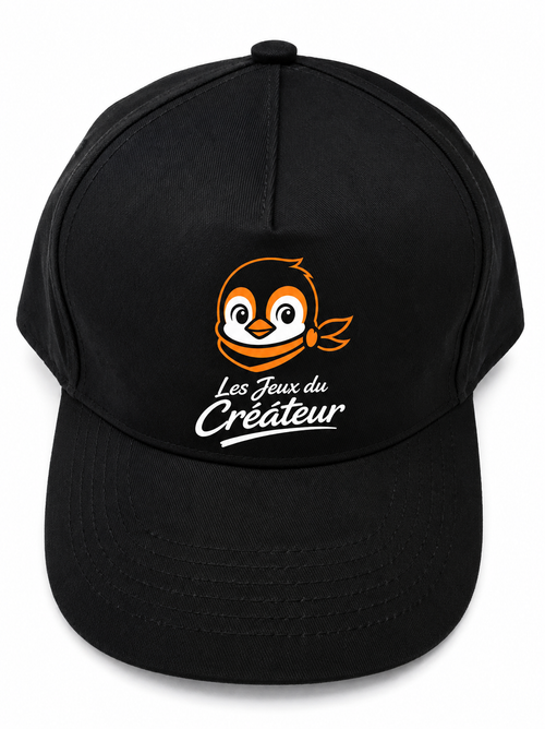 Casquette David Le pingouin Orange