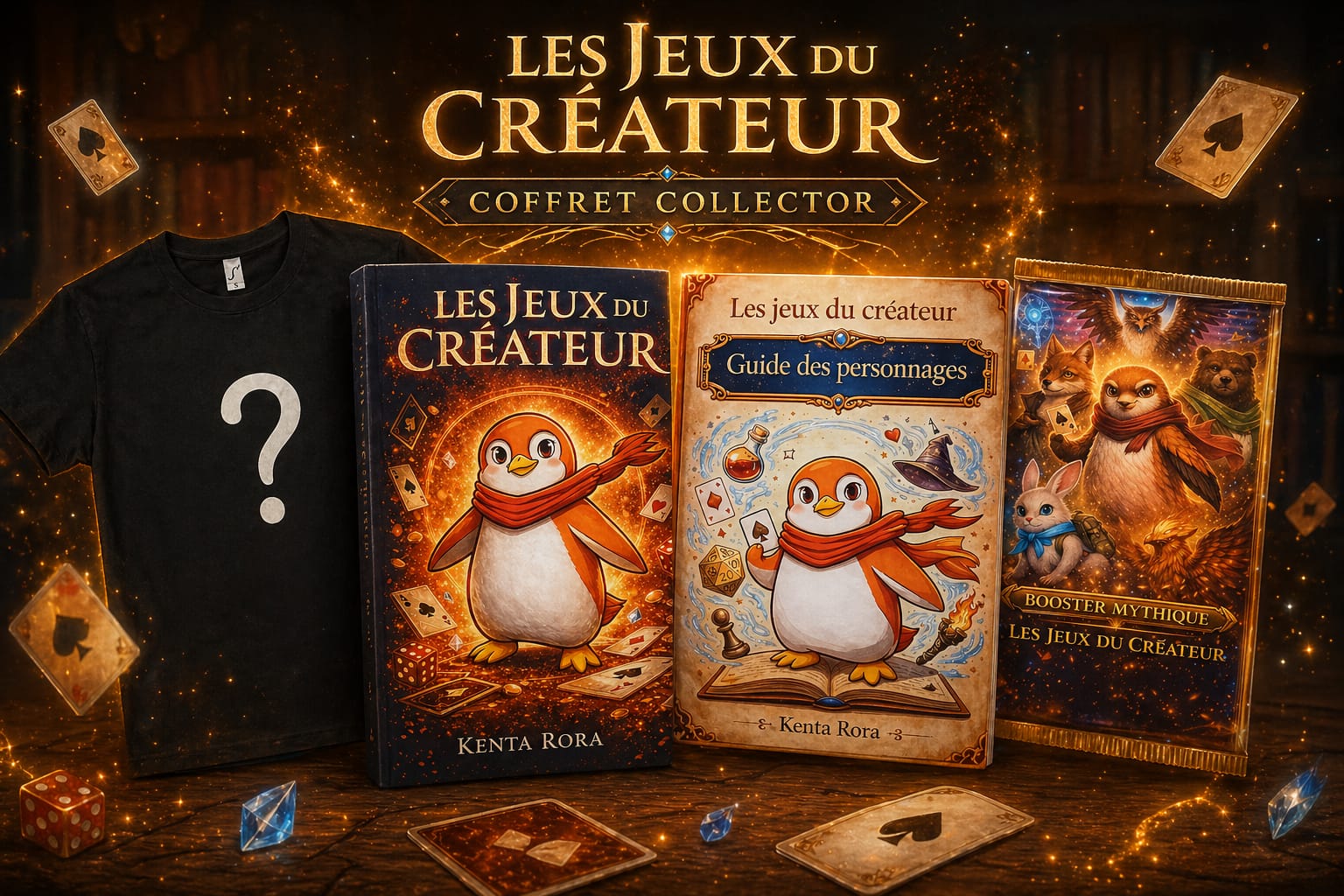 Coffret collector "Les jeux du créateur"