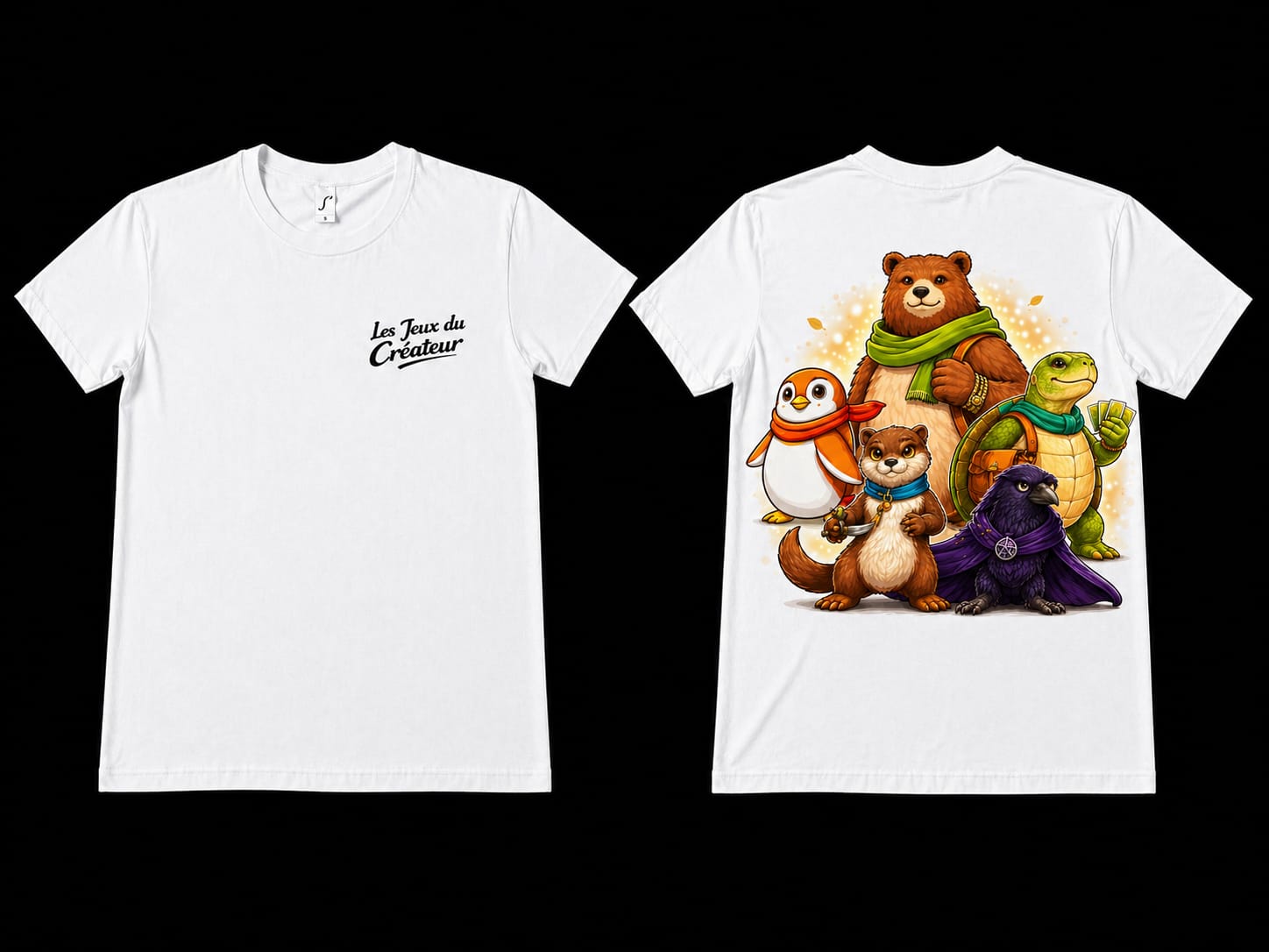 T-Shirt Les cinq version 2