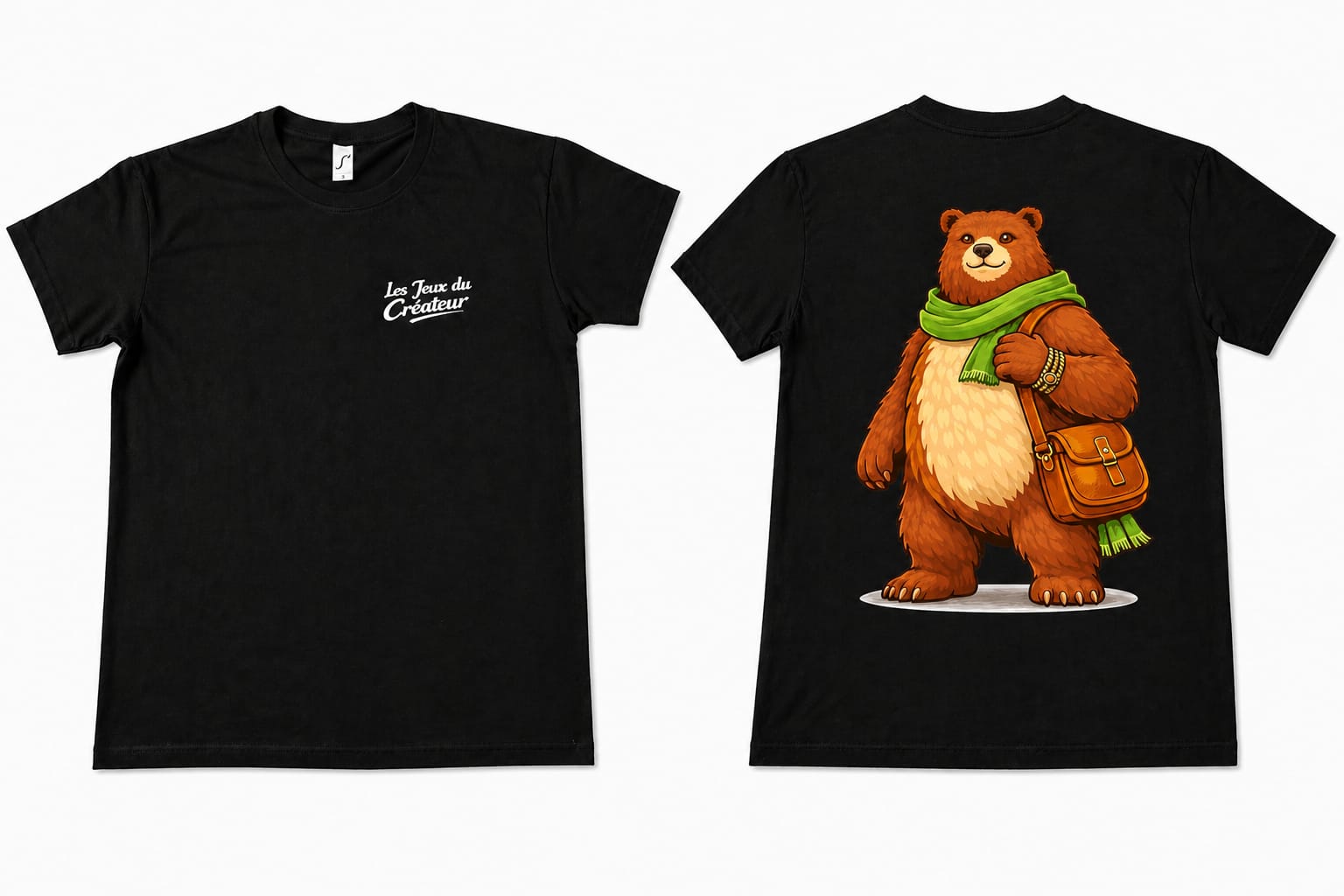T-Shirt Malik l'ours version 2