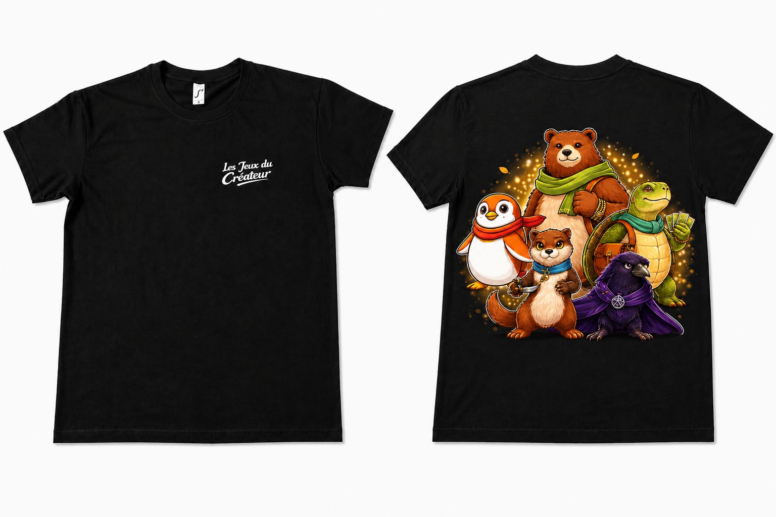 T-Shirt Les cinq version 2