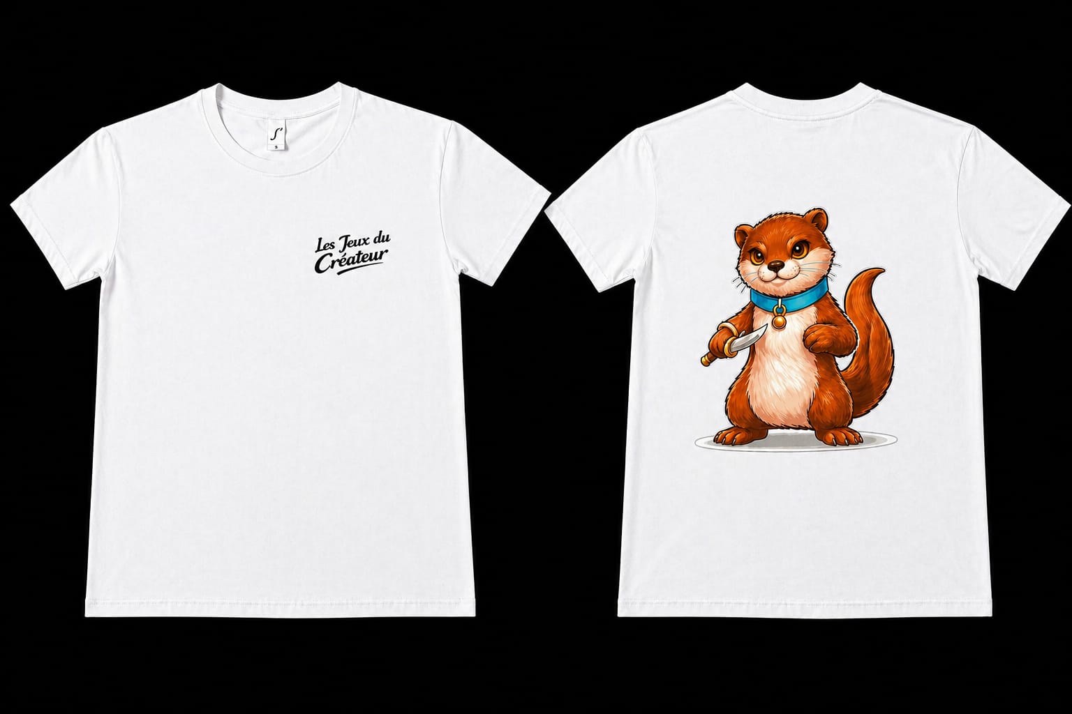 T-Shirt Kris la loutre version 2