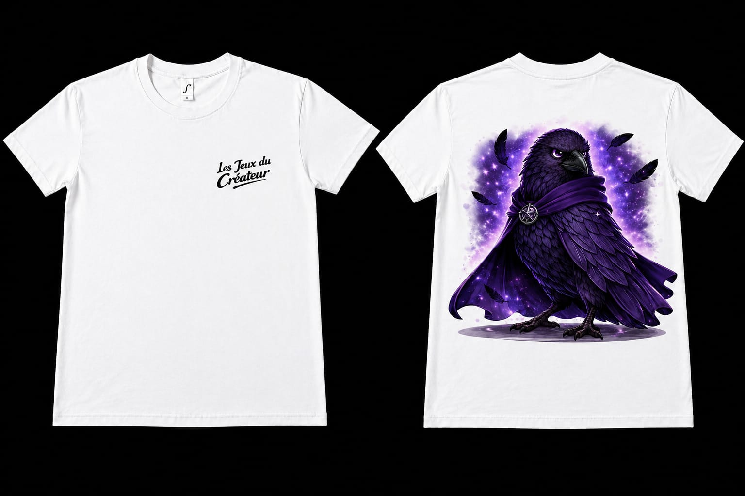T-Shirt Manon le corbeau version 2