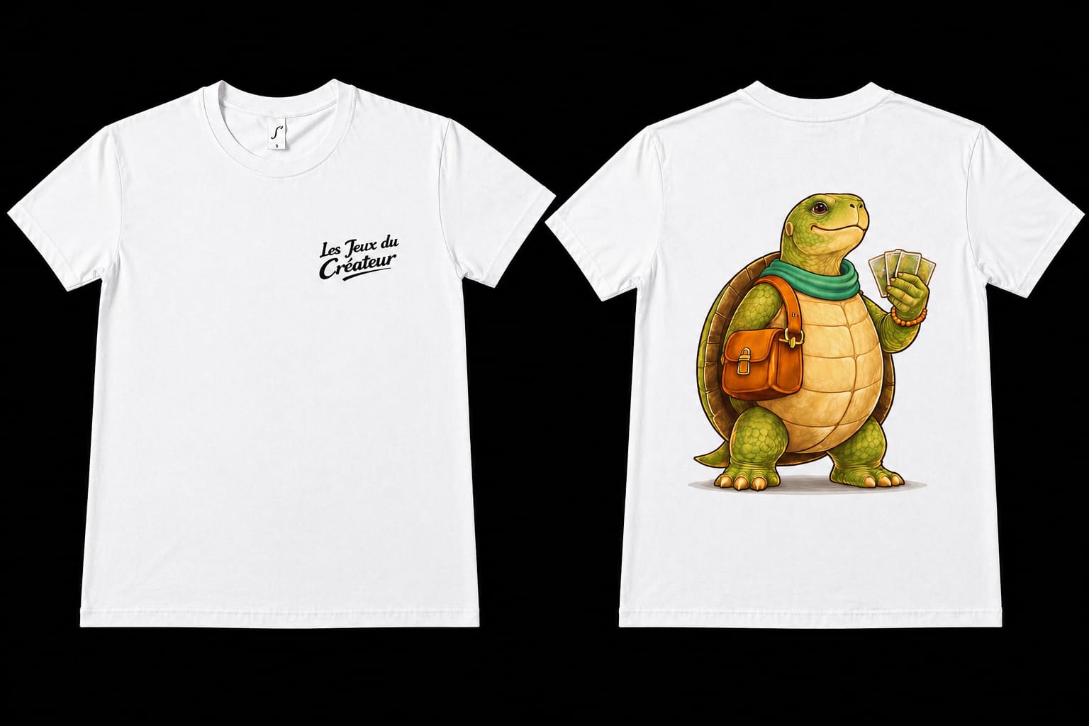 T-Shirt Maxence la tortue version 2