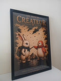 Poster de Laura et David (avec Cadre)