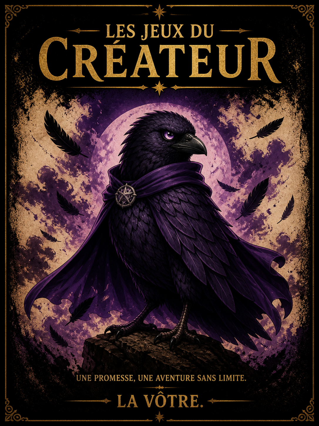 Poster Manon le corbeau