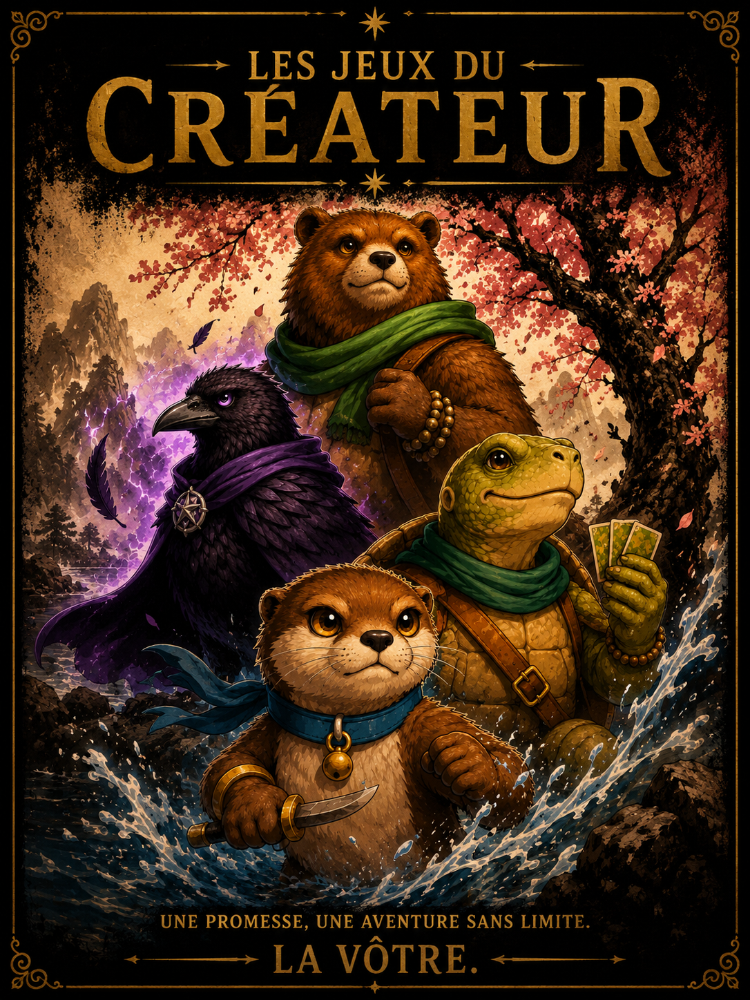 Poster L'équipe des 4
