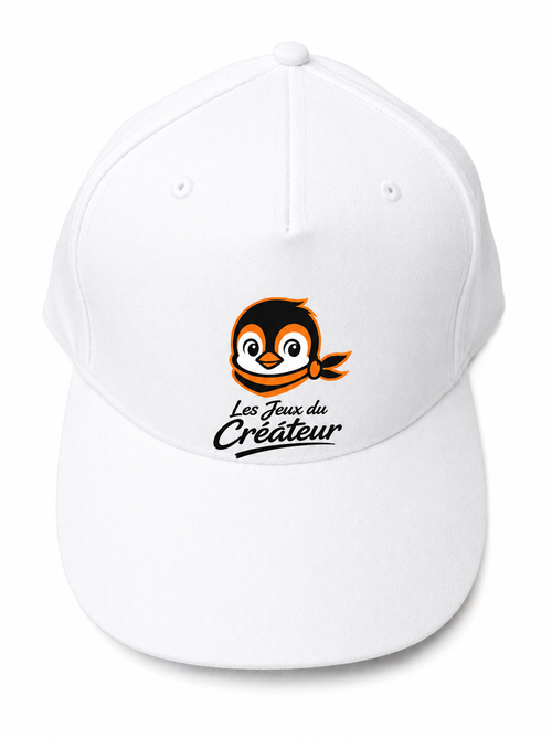 Casquette David Le pingouin Orange