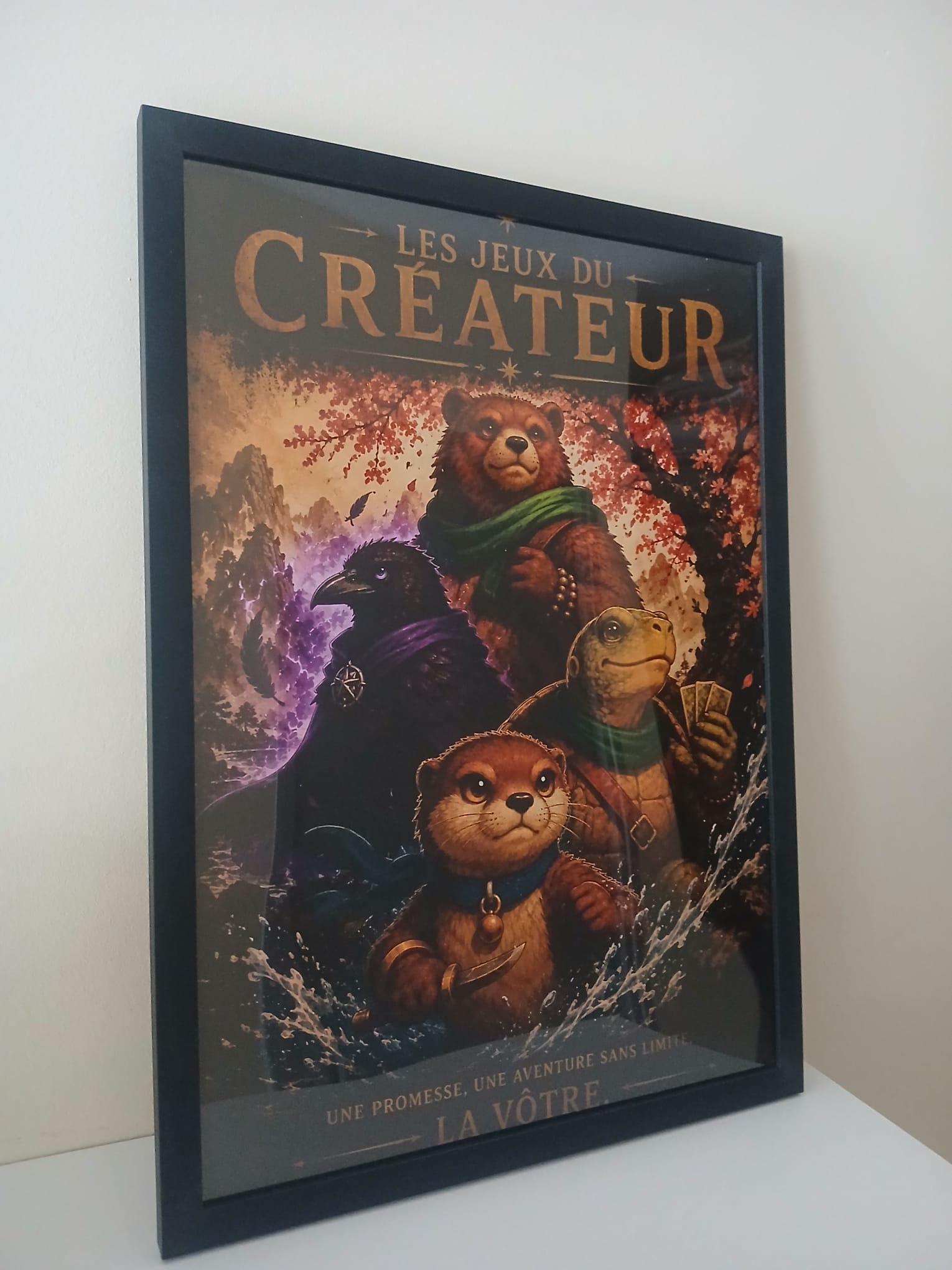 Poster de L'équipe (avec Cadre)